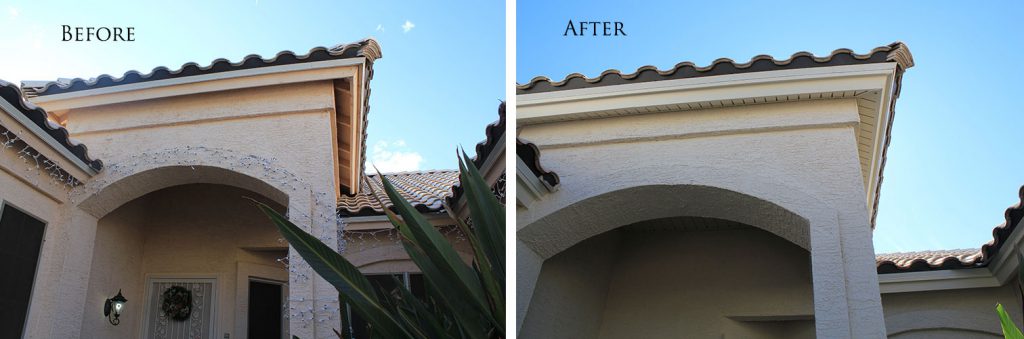 Before and After Siding